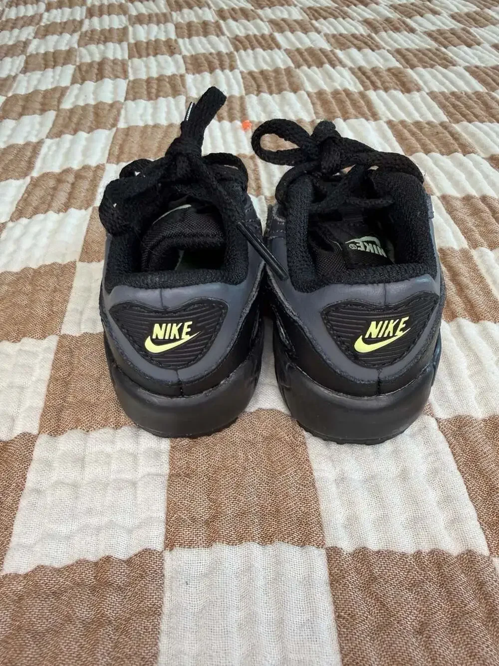 Nike Air Max 90 Dark Grey Black Toddler Sneakers